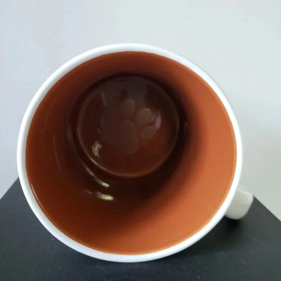 The Literary Cat Mug 2019,Kitten Quotes Orange/White Cup. - Picture 5 of 7